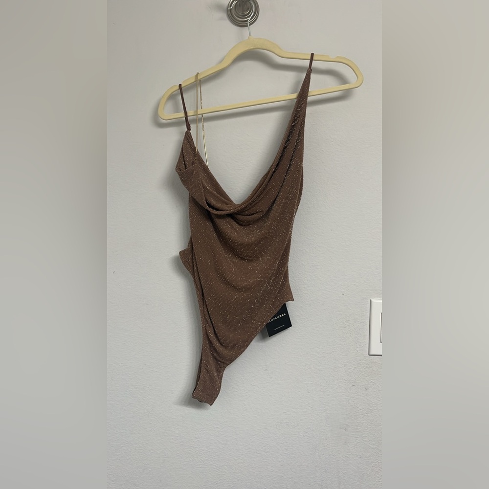 JLUXLABEL Brown Women's Bodysuit